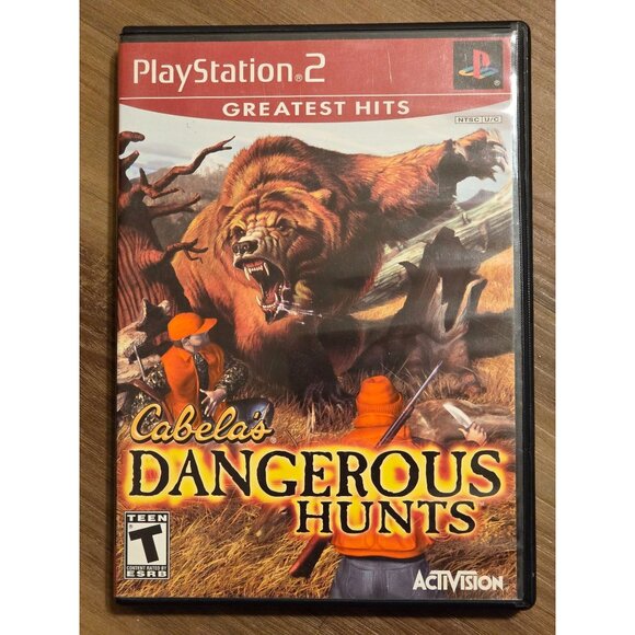 Cabela's Dangerous Hunts PS2 PlayStation 2 Hunting Game Complete With Manual - Picture 1 of 5